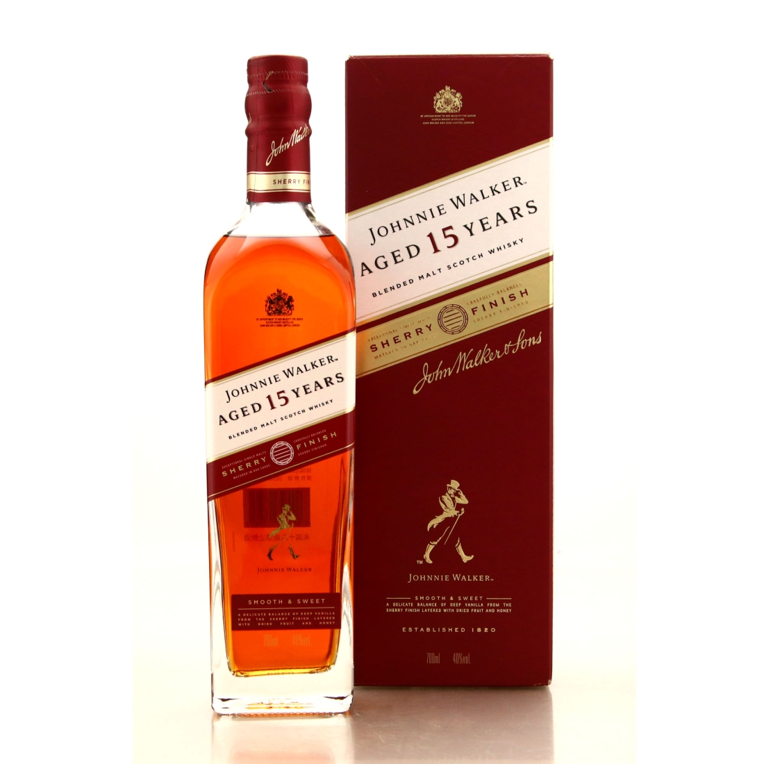 Johnnie Walker 15 Year Old Sherry Finish