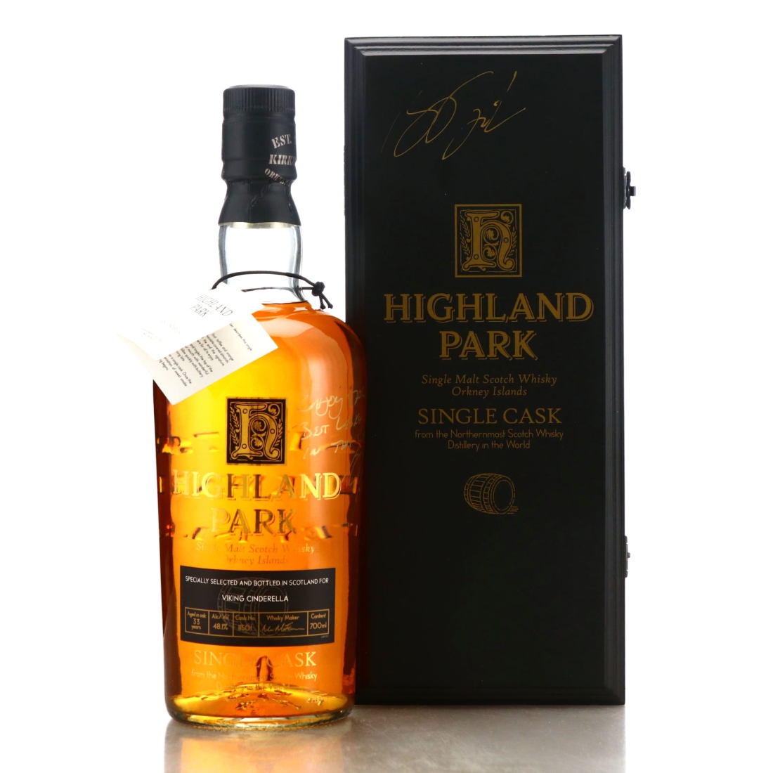 Highland Park 1974 Single Cask 33 Year Old #11501 / Viking Cinderella