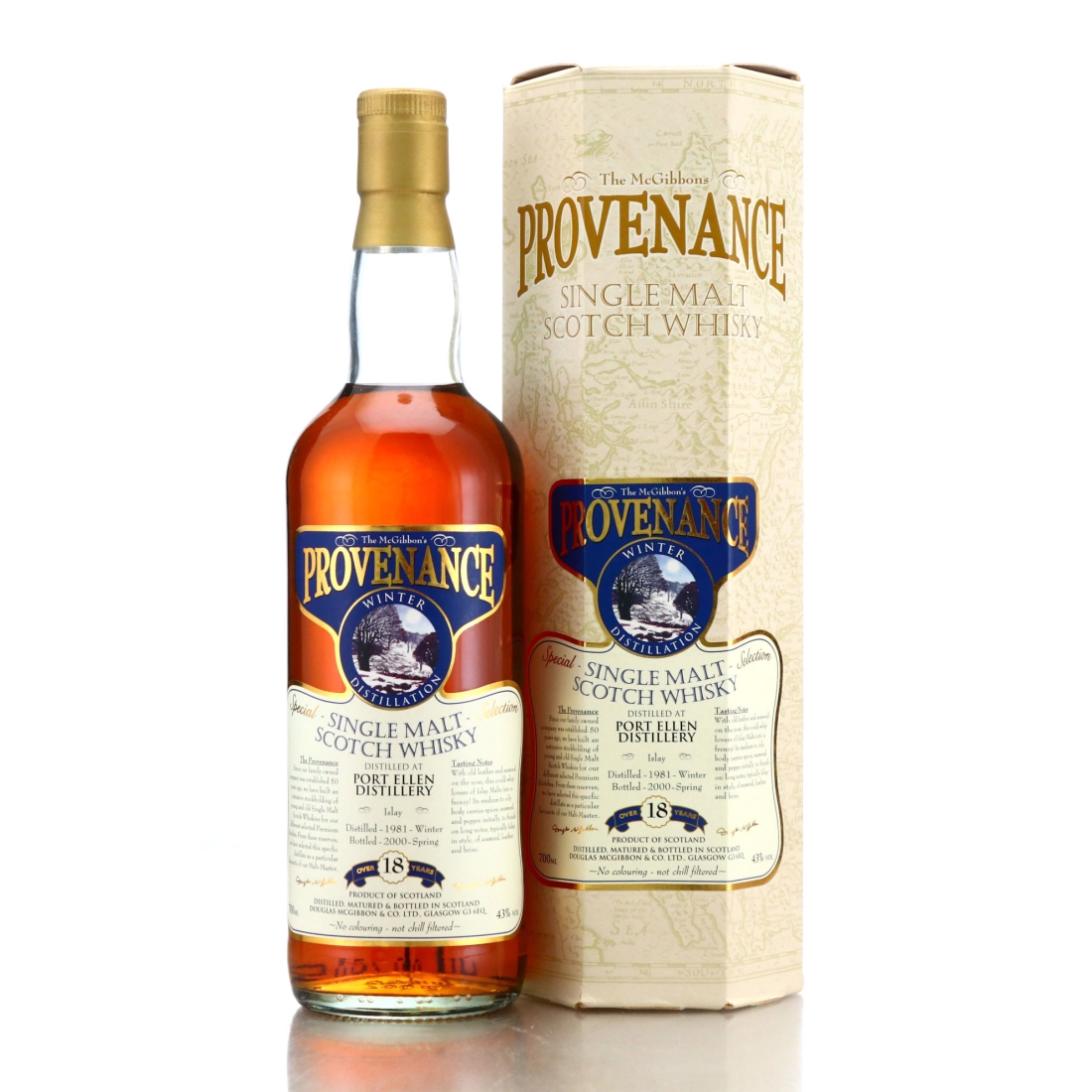 Port Ellen 1981 Douglas McGibbon 18 Year Old