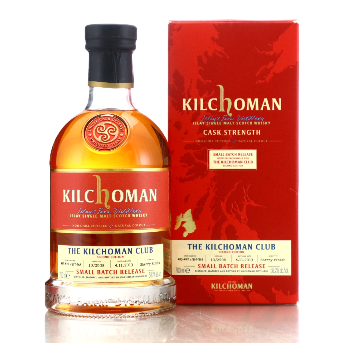 Kilchoman 2008 Small Batch / Kilchoman Club 2nd Edition