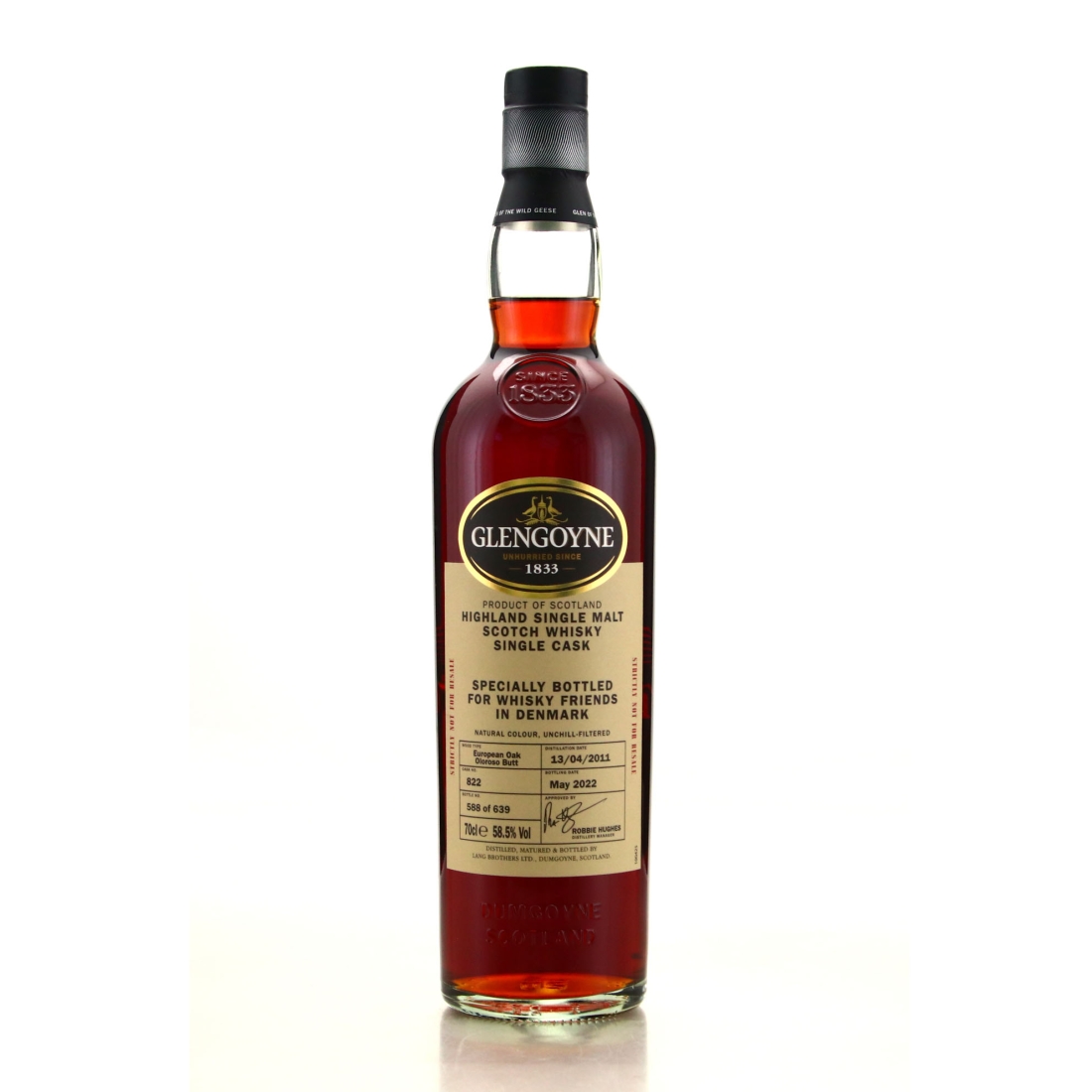 Glengoyne 2011 Single Sherry Cask #822 / Denmark