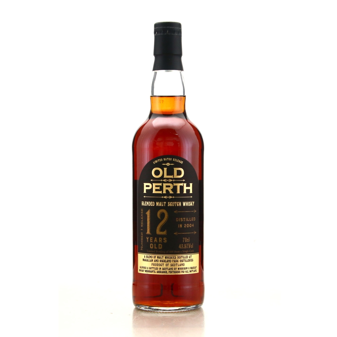 Old Perth 2004 12 Year Old Blended Malt No.1 / Macallan and Highland Park