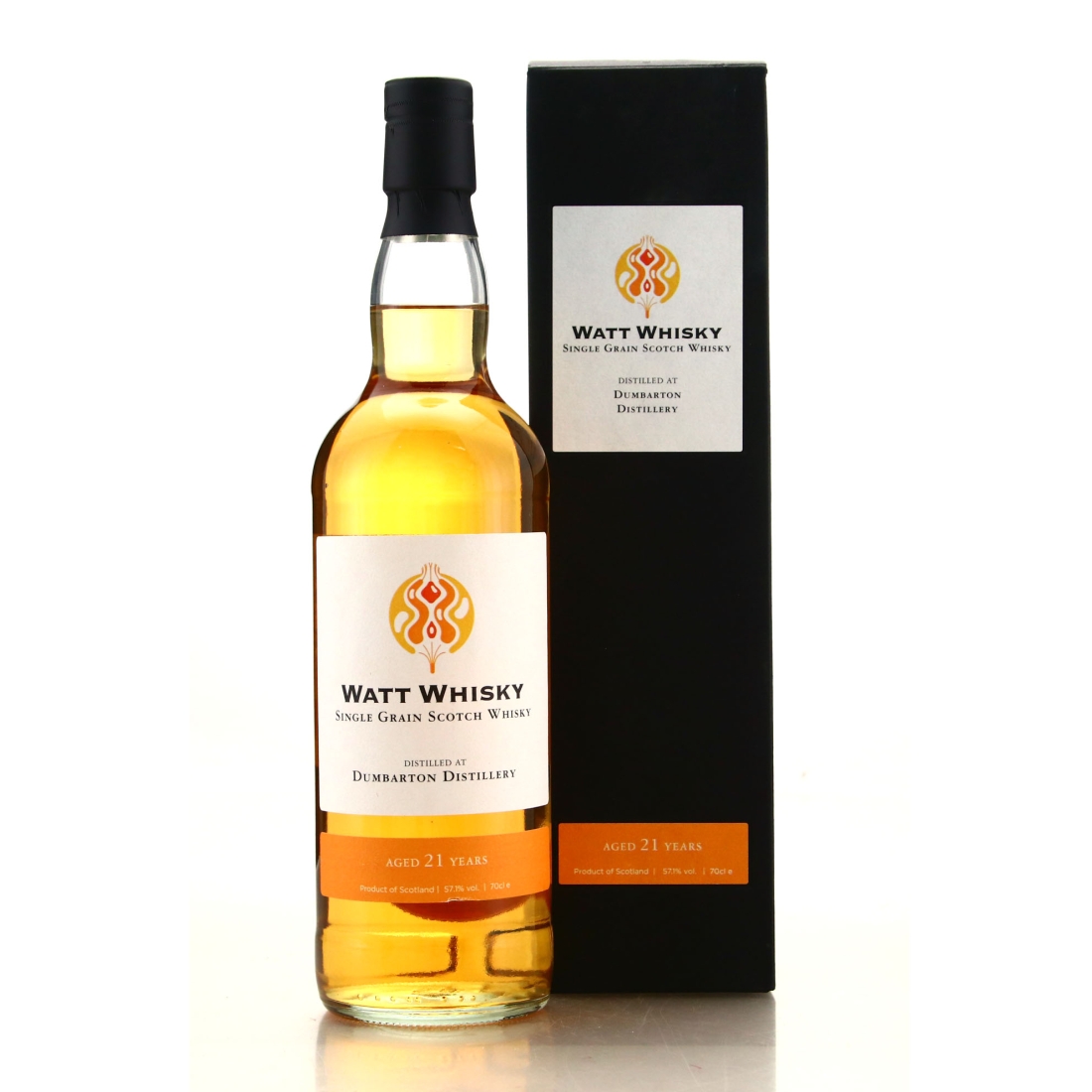 Dumbarton 2000 Watt Whisky 21 Year OId