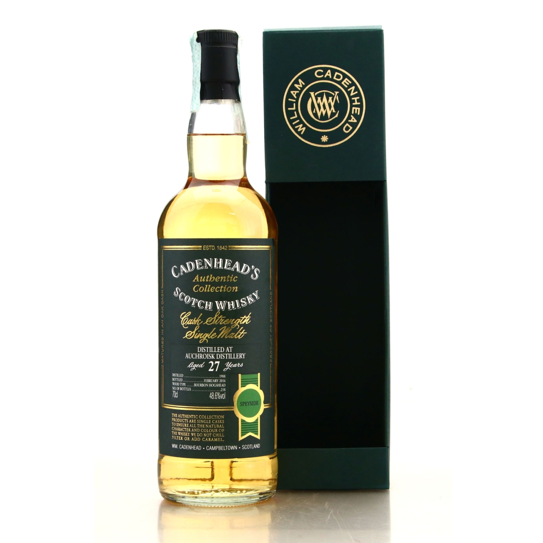 Auchroisk 1988 Cadenhead's 27 Year Old