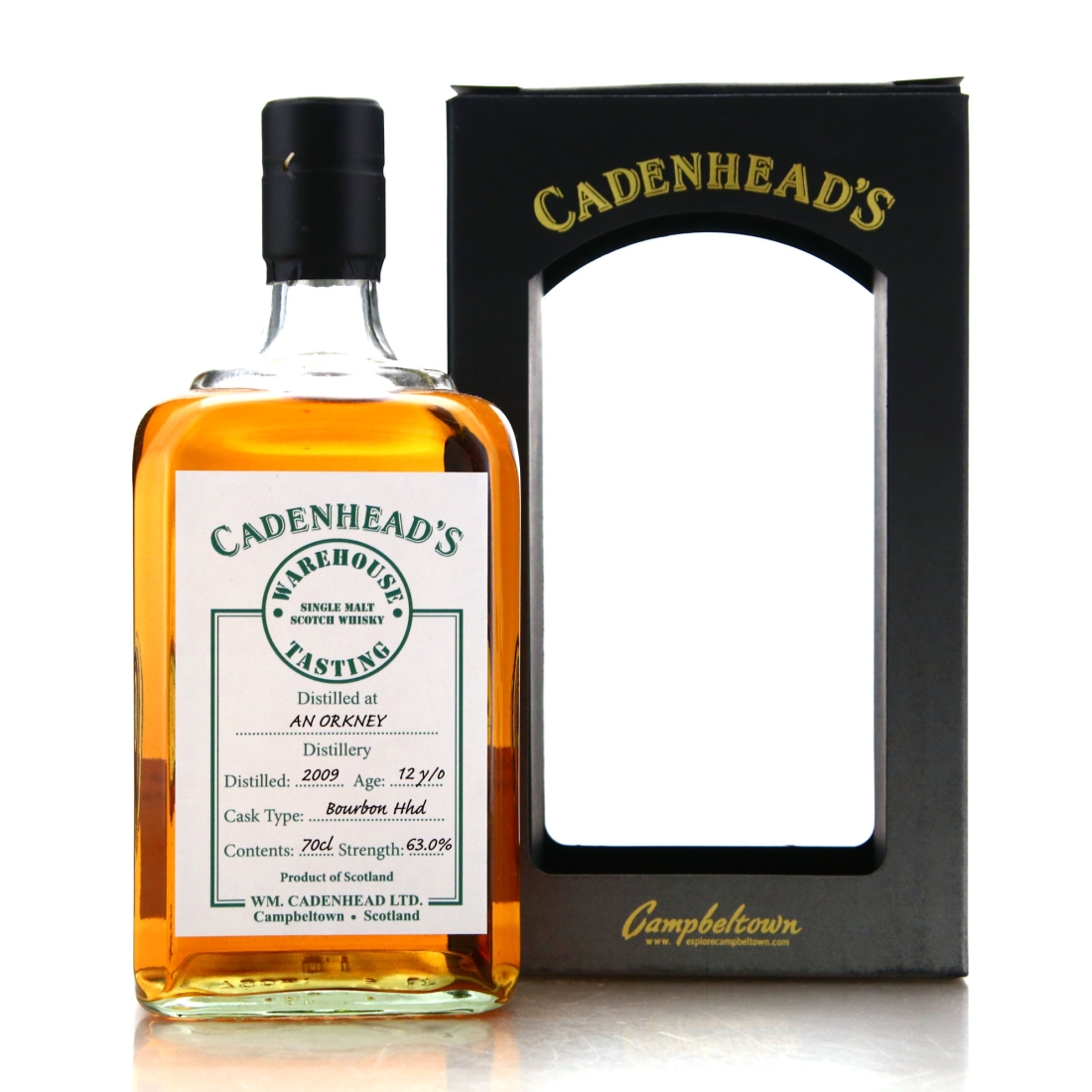 Orkney Single Malt 2009 Cadenhead's 12 Year Old Warehouse Tasting