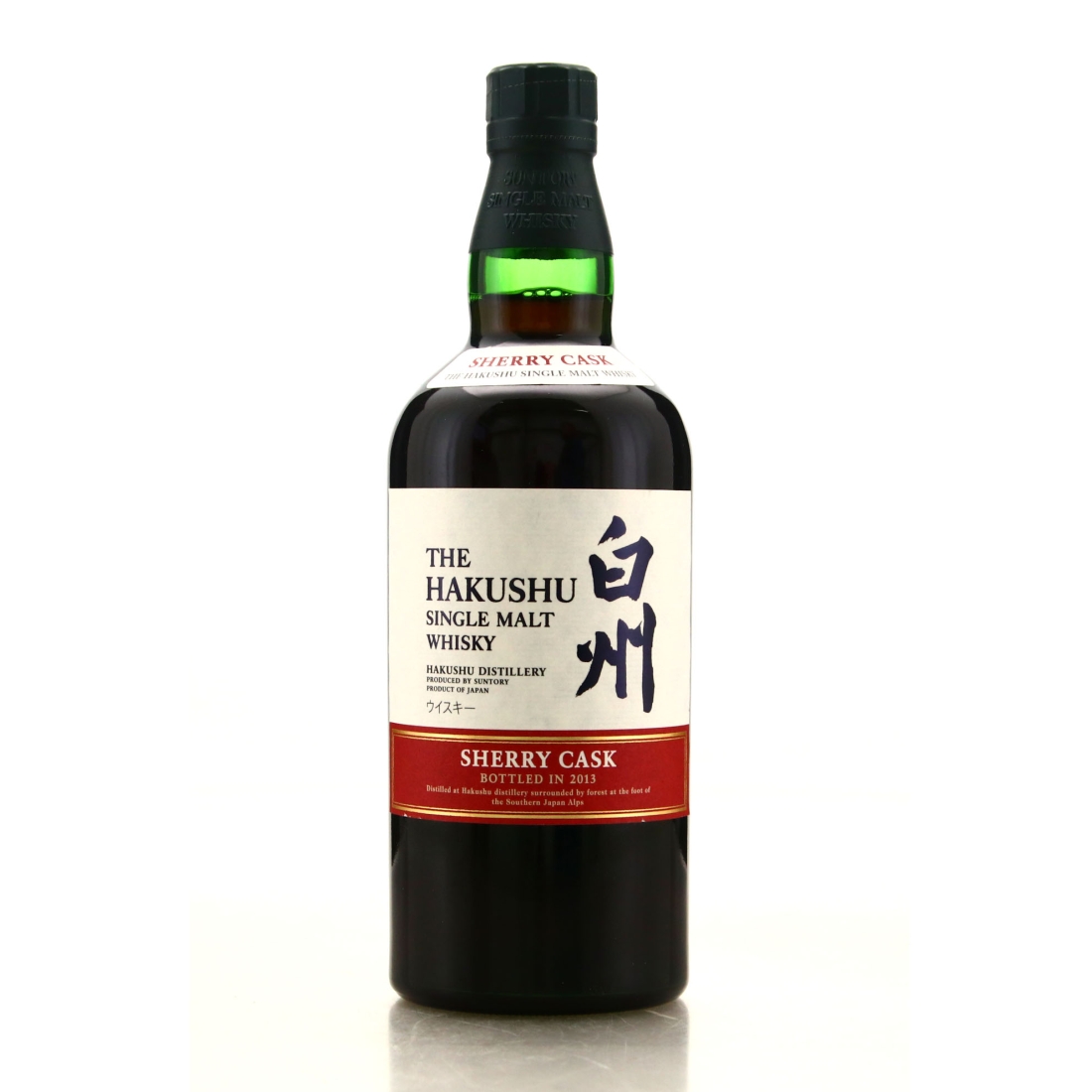 Hakushu Sherry Cask 2013