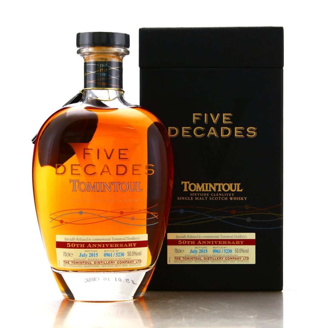 Tomintoul Five Decades / 50th Anniversary