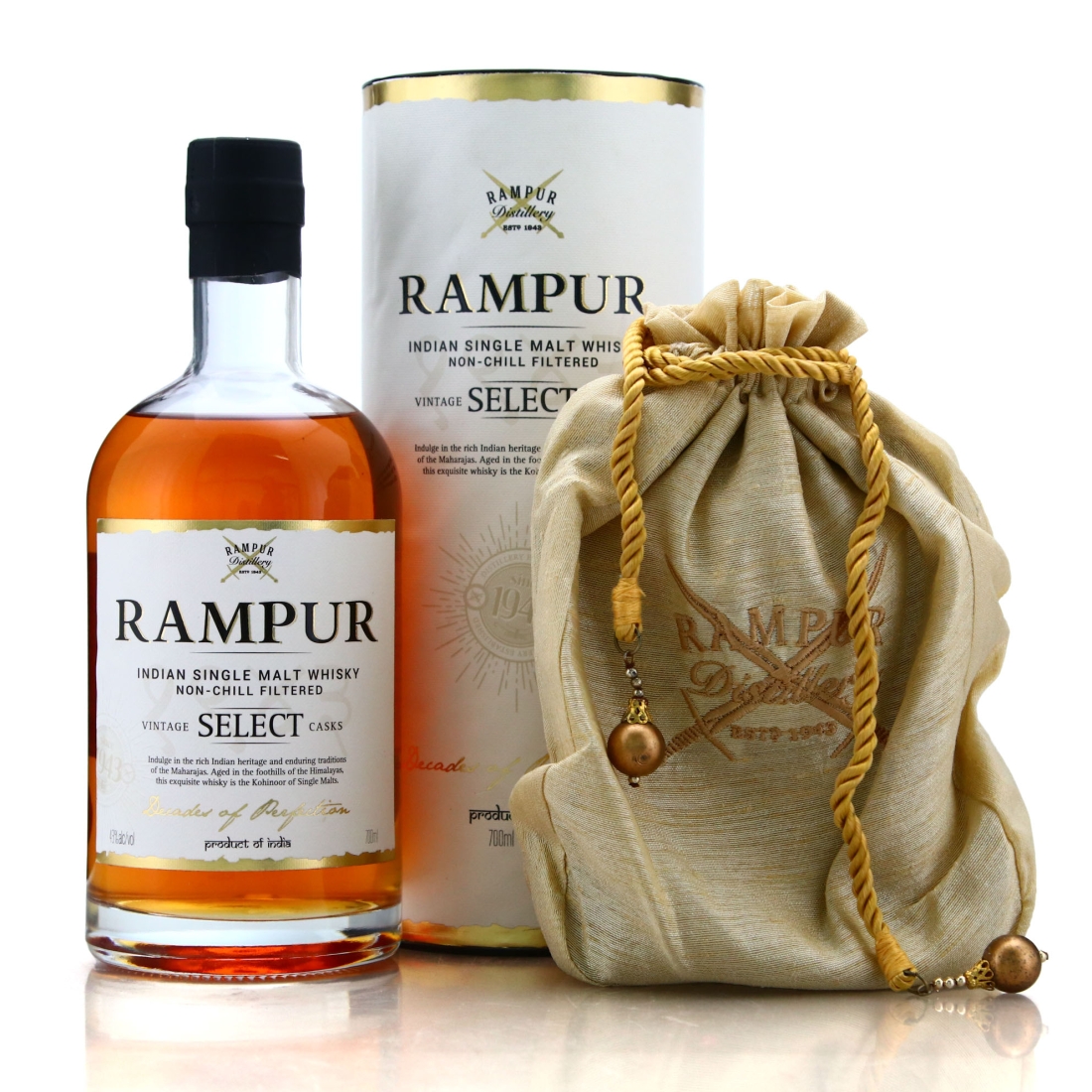 Rampur Select Indian Single Malt 75cl