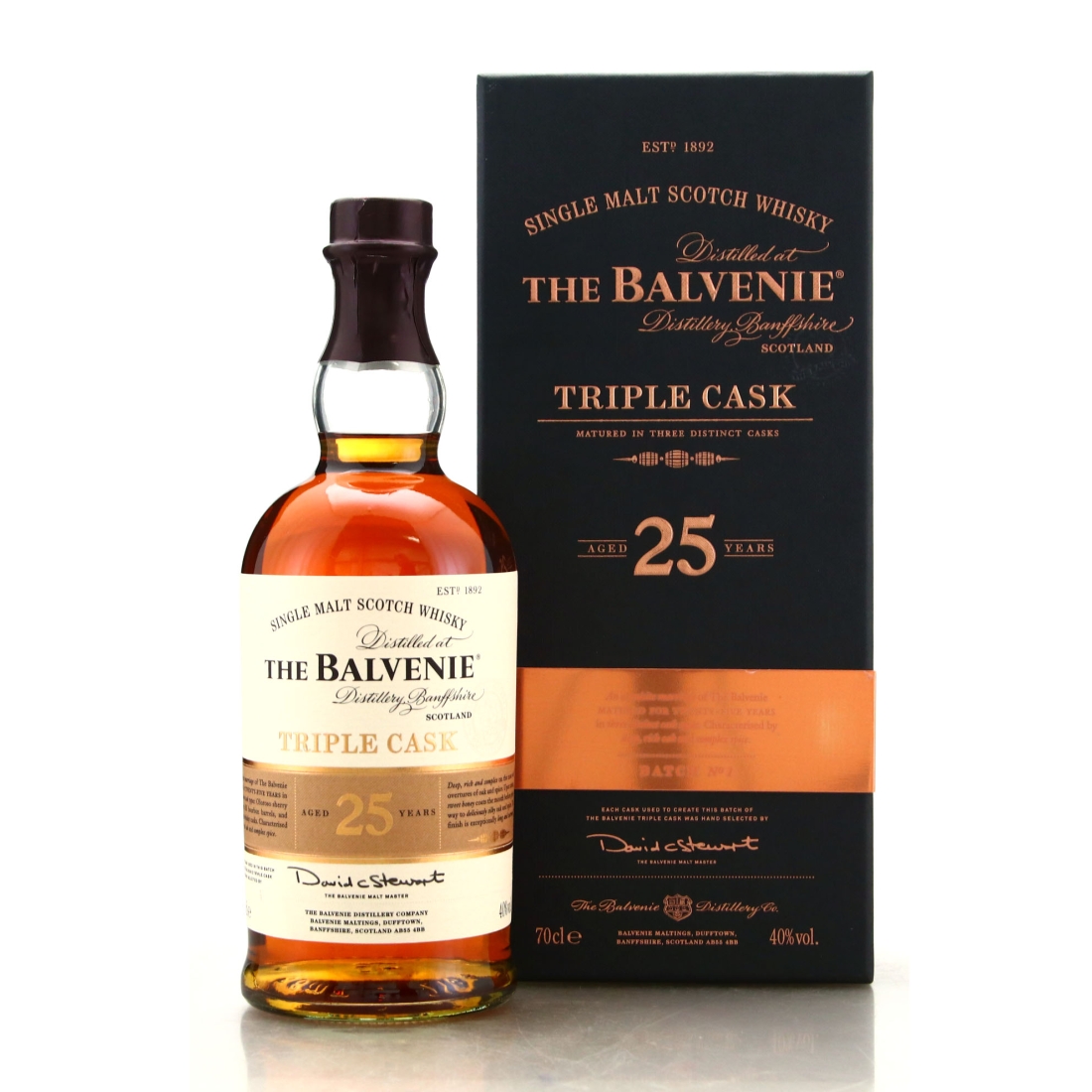 Balvenie 25 Year Old Triple Cask 