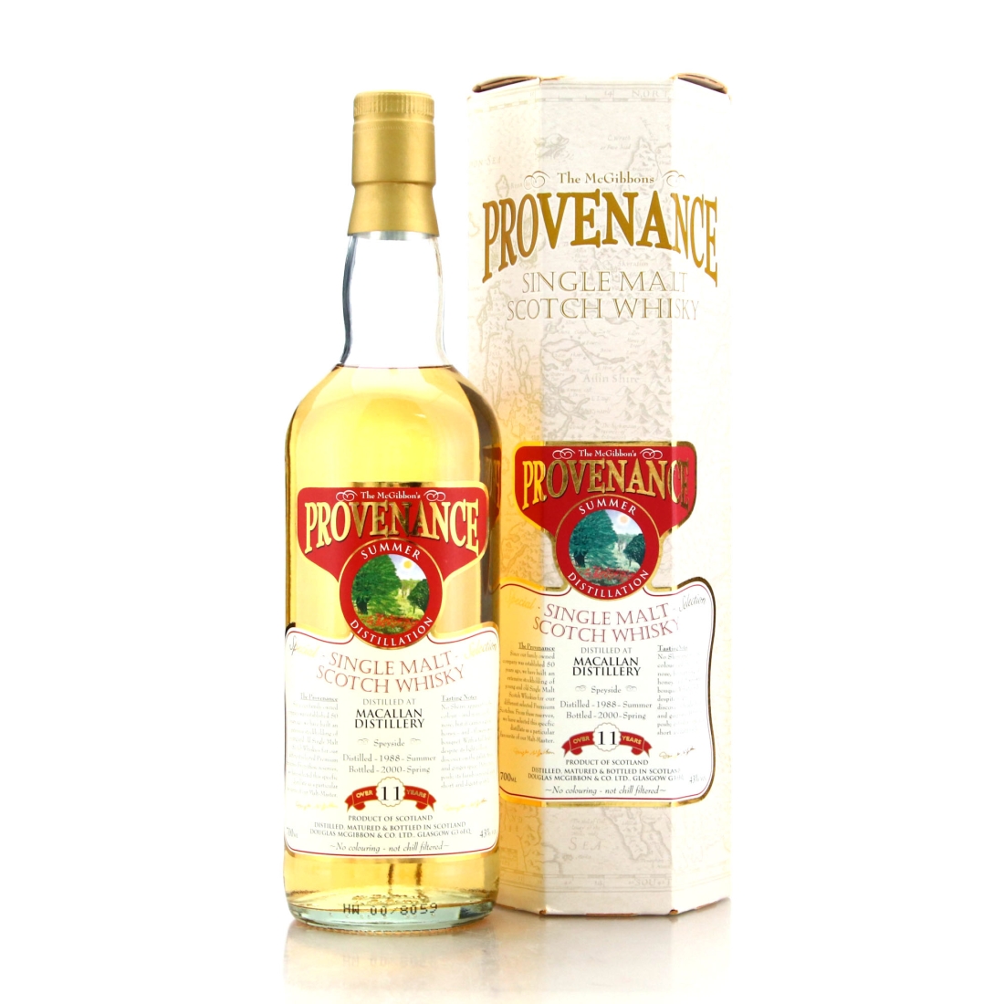 Macallan 1988 McGibbon's Provenance 11 Year Old