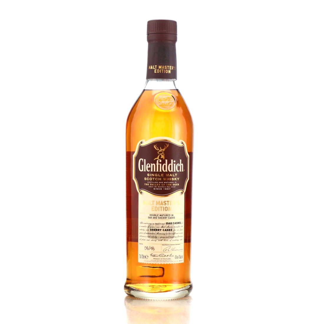 Glenfiddich Malt Master's Edition Batch #06/16