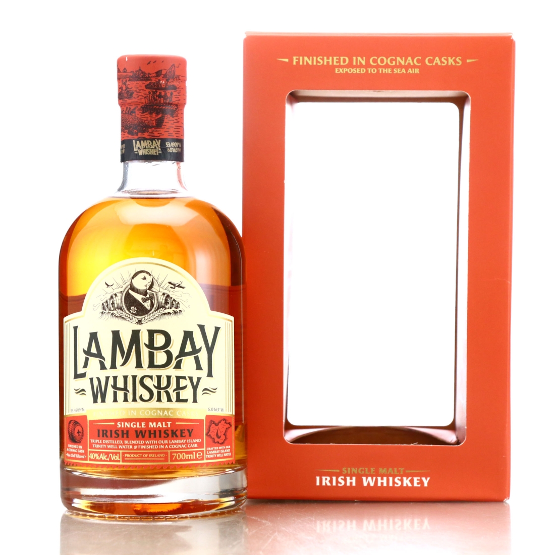 Lambay Cognac Finish Irish Whiskey