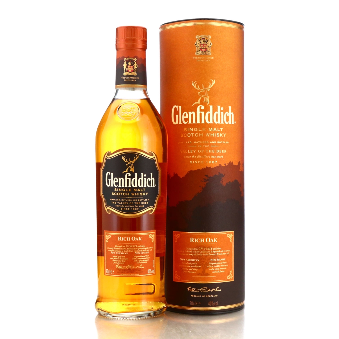 Glenfiddich 14 Year Old Rich Oak