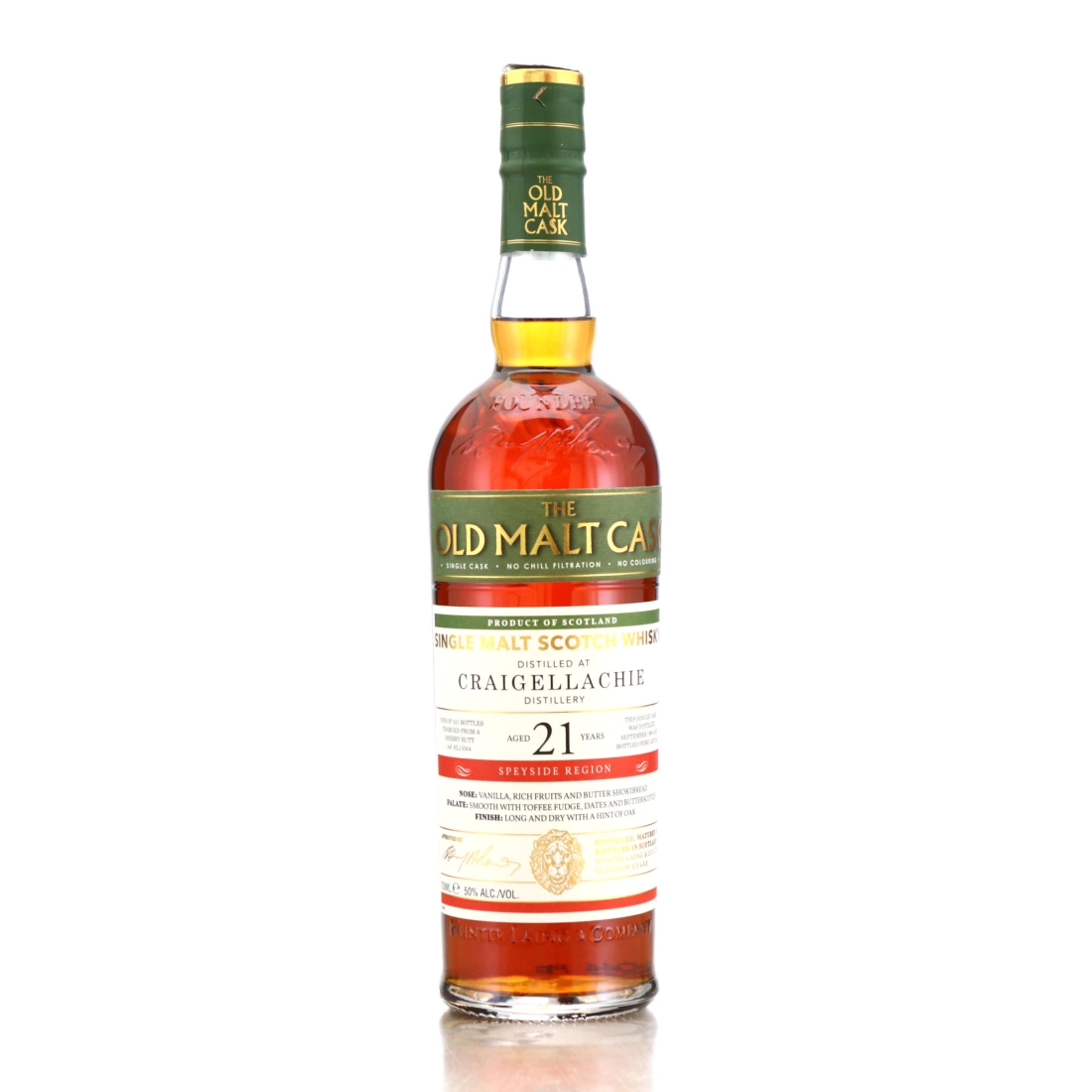 Craigellachie 1995 Hunter Laing 21 Year Old