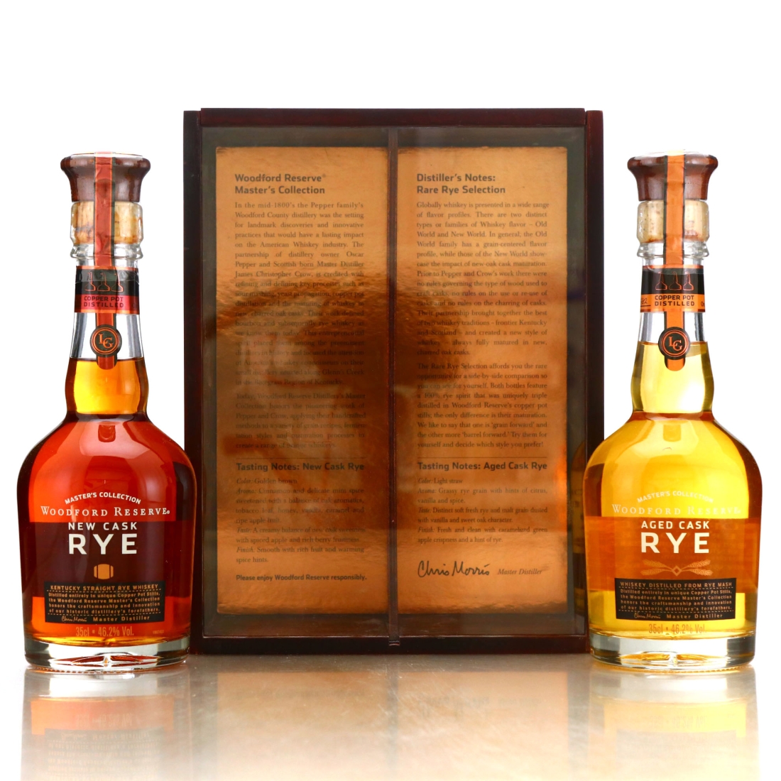 Woodford Reserve Master's Collection New and Aged Cask Rye 2 x 35cl