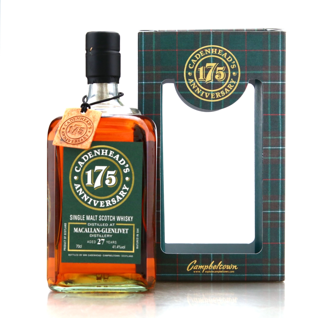Macallan 1990 Cadenhead's 27 Year Old / 175th Anniversary