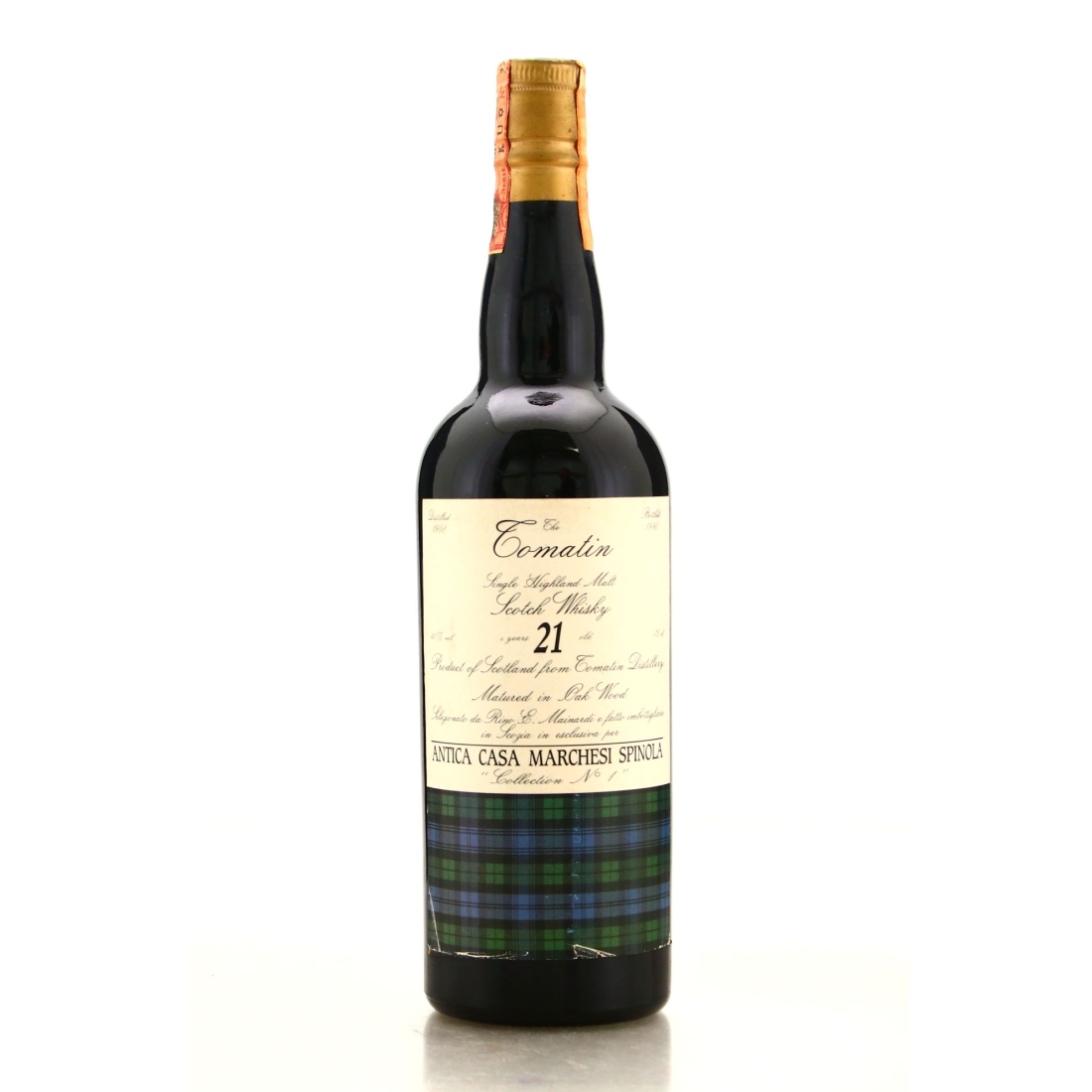 Tomatin 1968 Sestante 21 Year Old / Antica Casa Marchesi Spinola