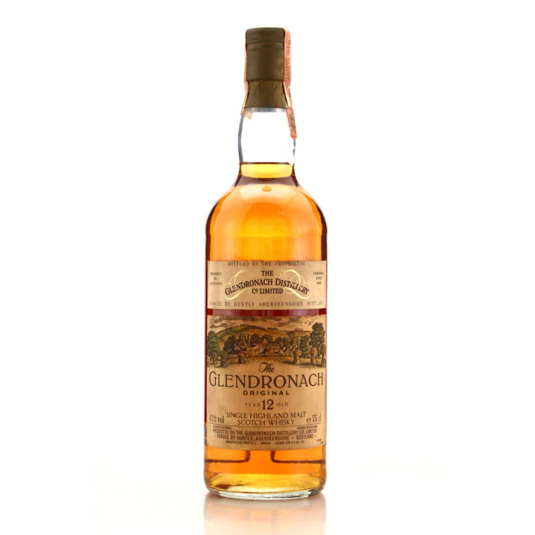 Glendronach 12 Year Old Original 1980s / Previ Import