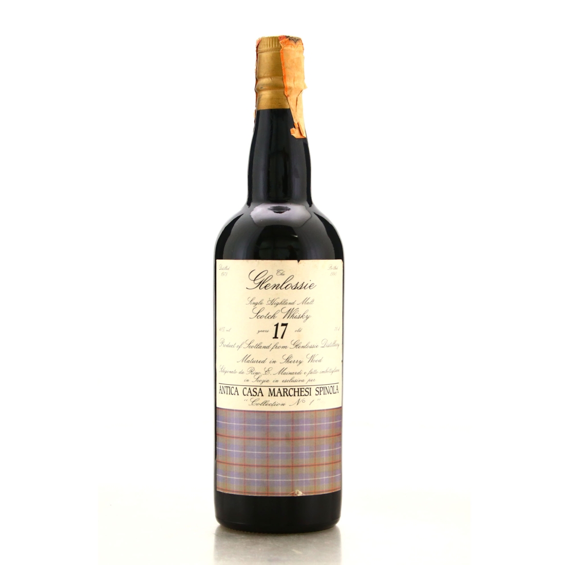 Glenlossie 1973 Sestante 17 Year Old / Antica Casa Marchsi Spinola