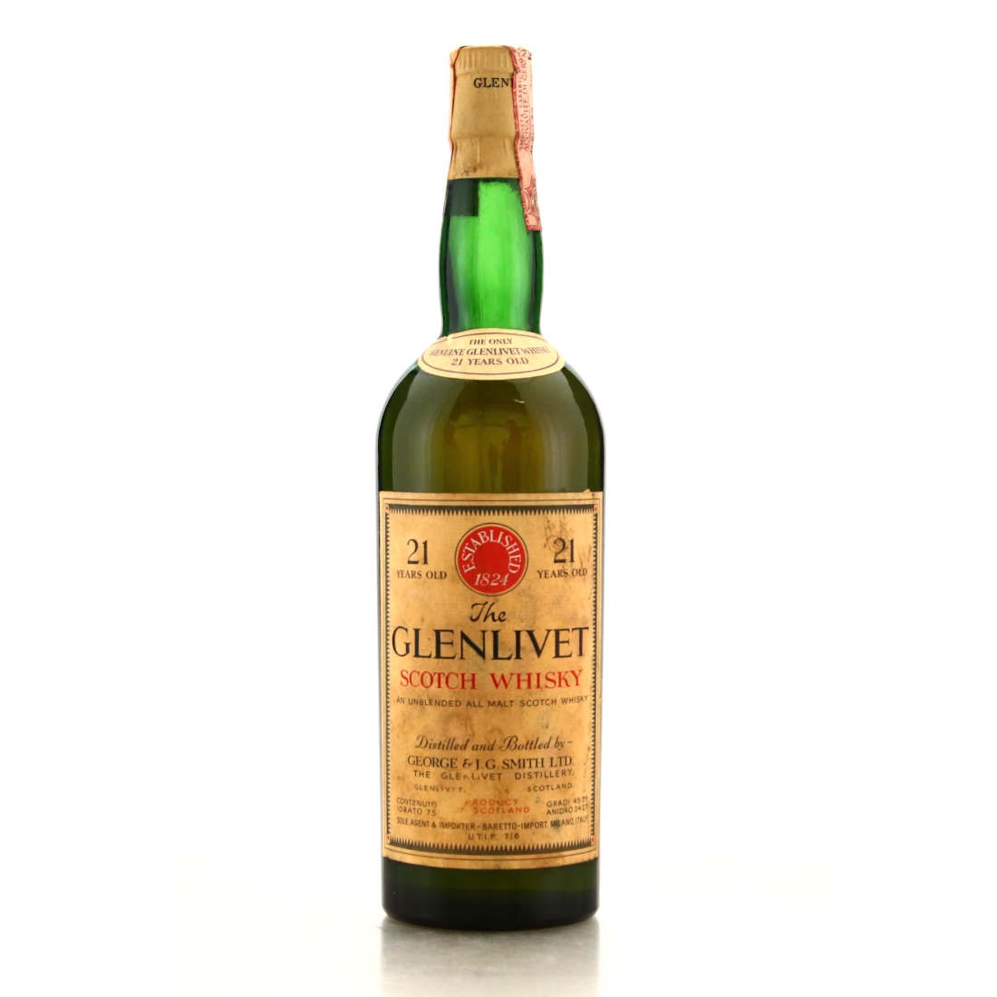 Glenlivet 1948 21 Year Old / Baretto Import
