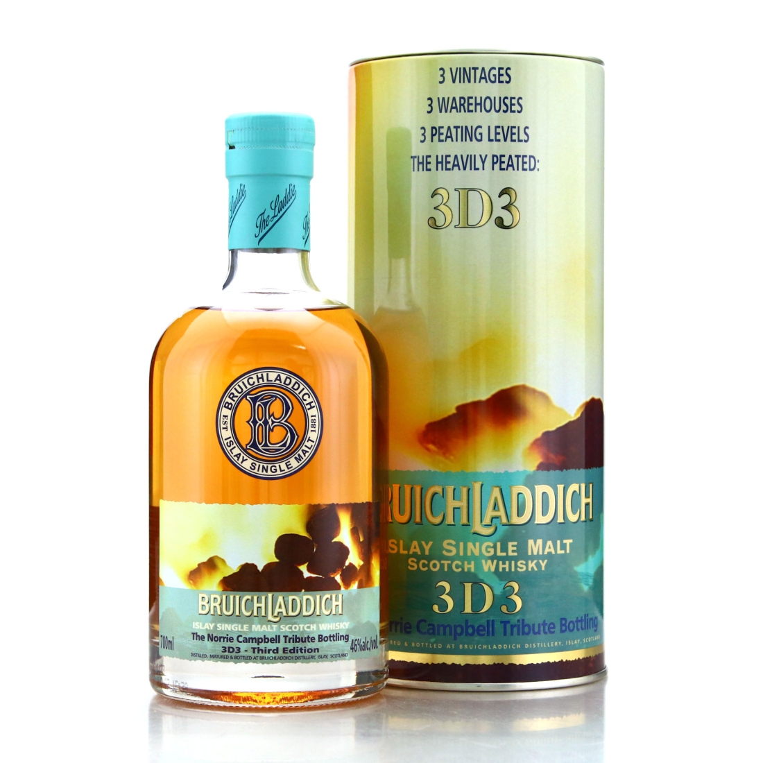 Bruichladdich 3D3 Norrie Campbell Tribute