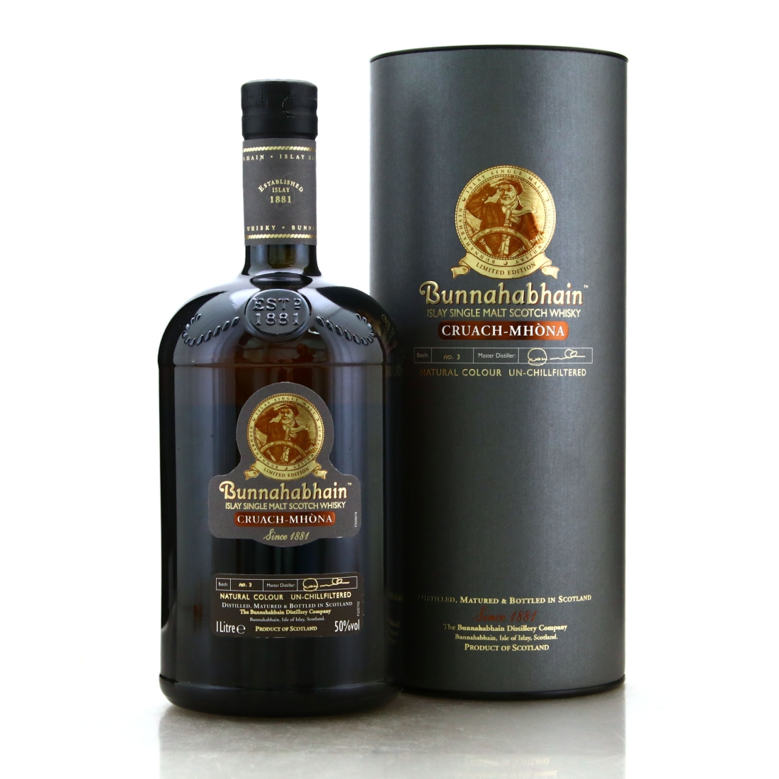 Bunnahabhain Cruach-Mhòna Batch #3 1 Litre