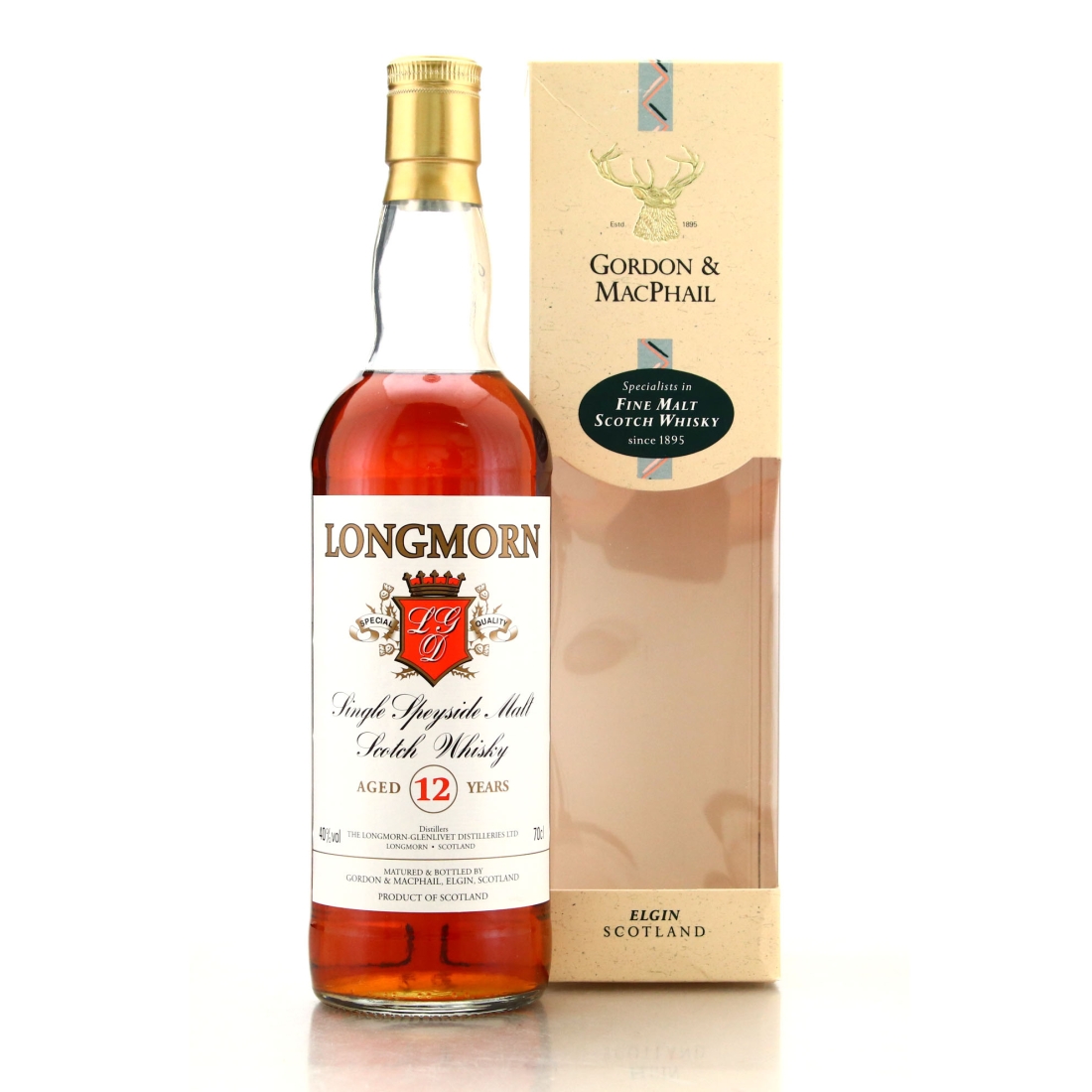 Longmorn 12 Year Old Gordon and MacPhail