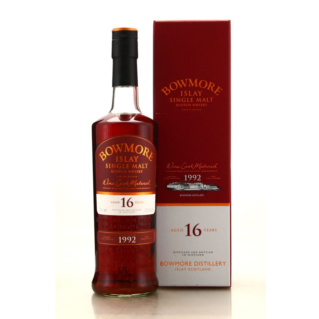 Bowmore 1992 Wine Cask Matured 16 Year Old