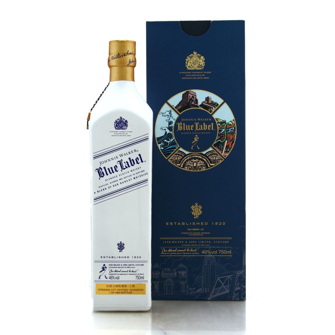 Johnnie Walker Blue Label Striding City Shanghai Edition