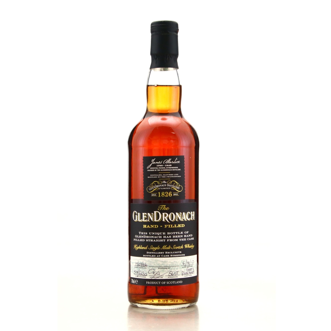 Glendronach 2004 Hand Filled 12 Year Old Cask #6630