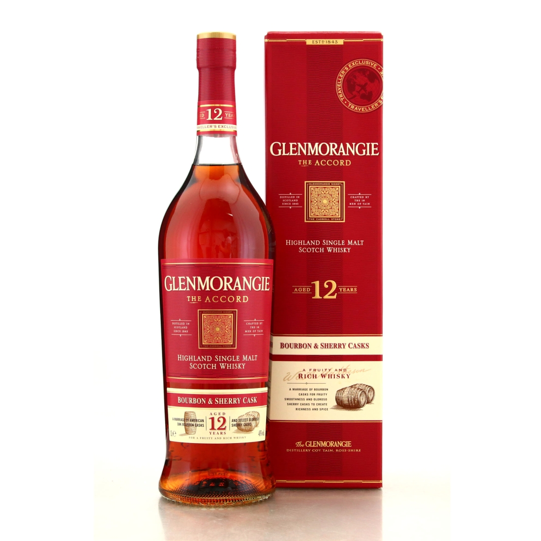 Glenmorangie 12 Year Old The Accord 1 Litre