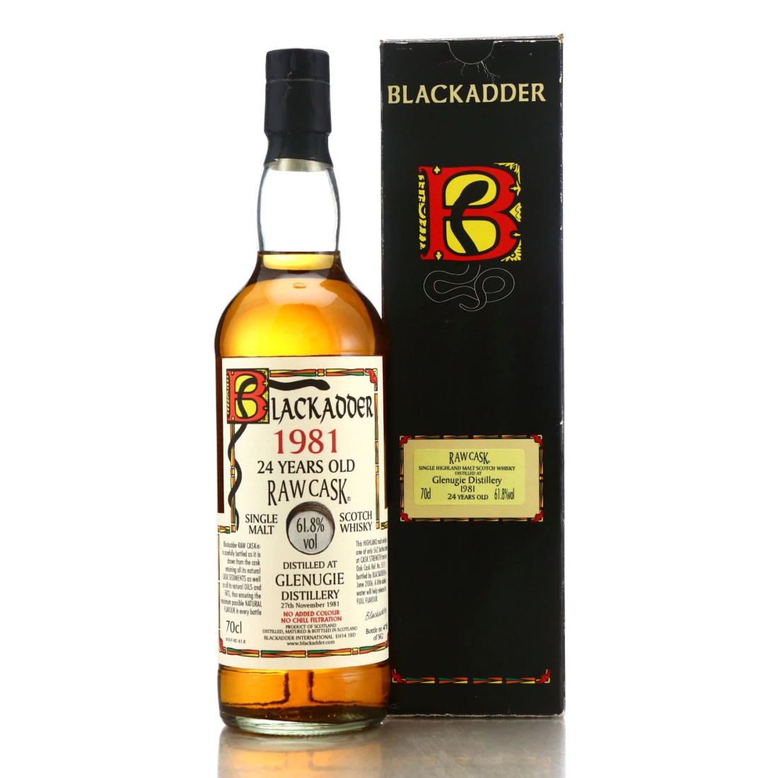 Glenugie 1981 Blackadder 24 Year Old Raw Cask