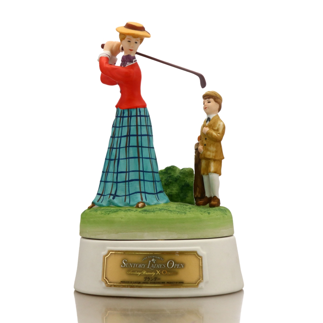 Suntory Brandy Decanter 50cl / Golf Tournament Ladies Open