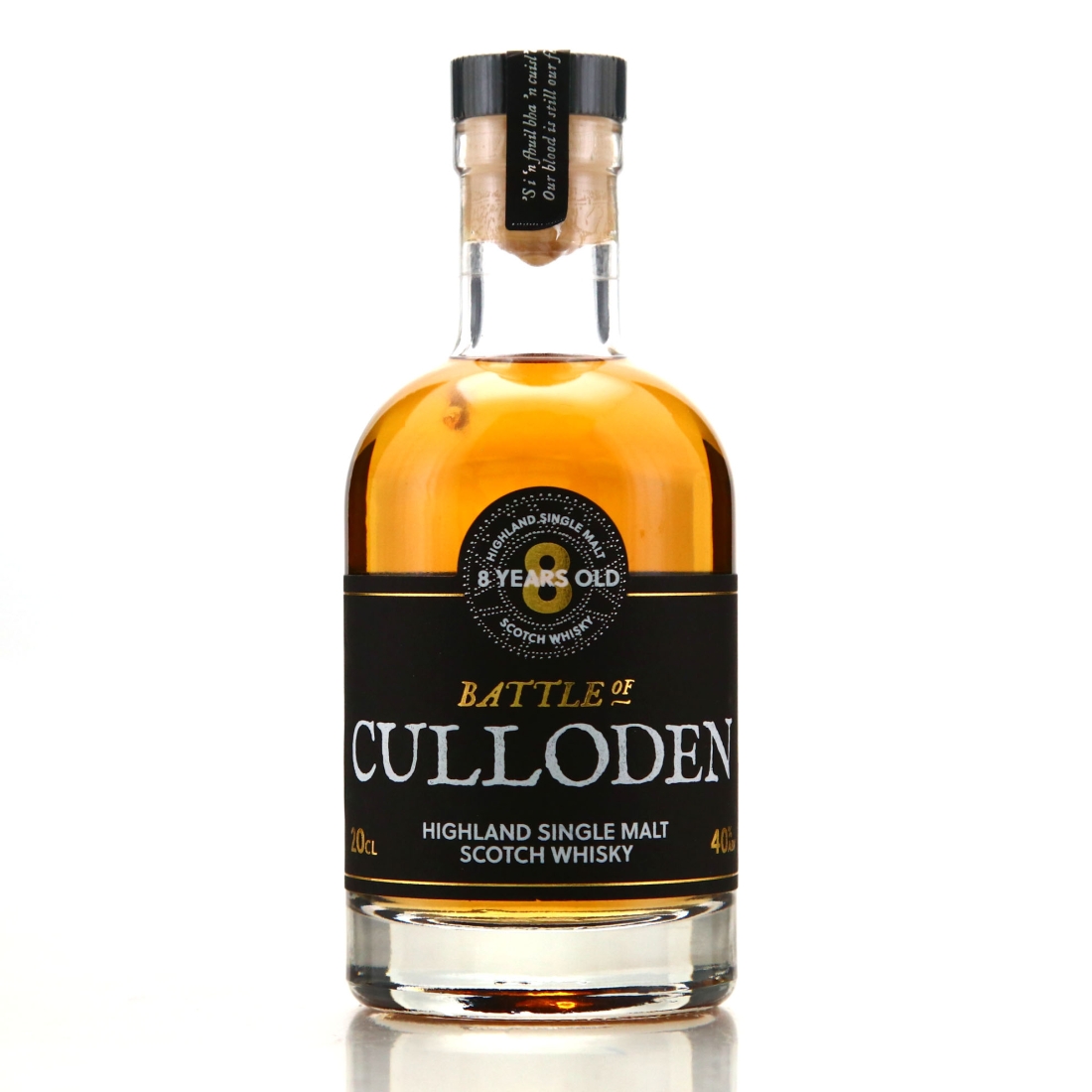 Battle of Culloden 8 Year Old Highland Single Malt 20cl