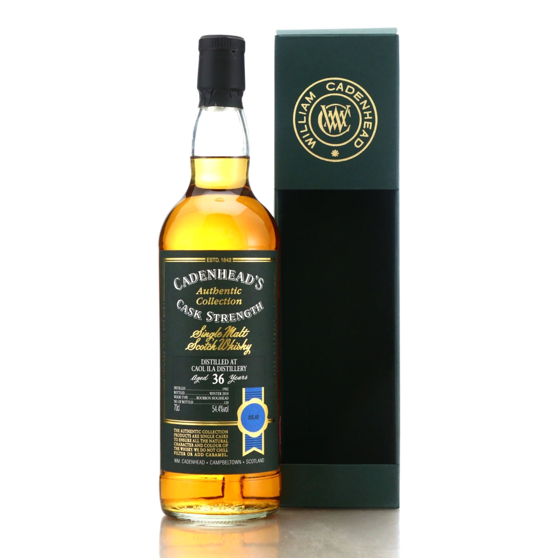 Caol Ila 1982 Cadenhead's 36 Year Old