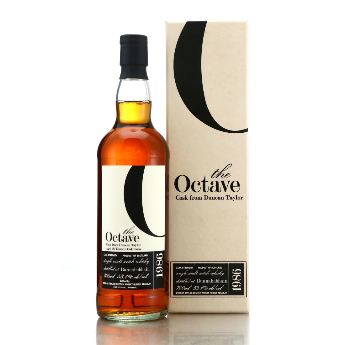 Bunnahabhain 1986 Duncan Taylor 26 Year Old / Octave