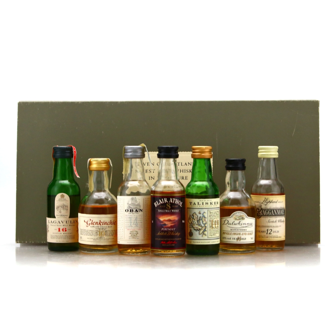 Classic Malts Miniature x 7