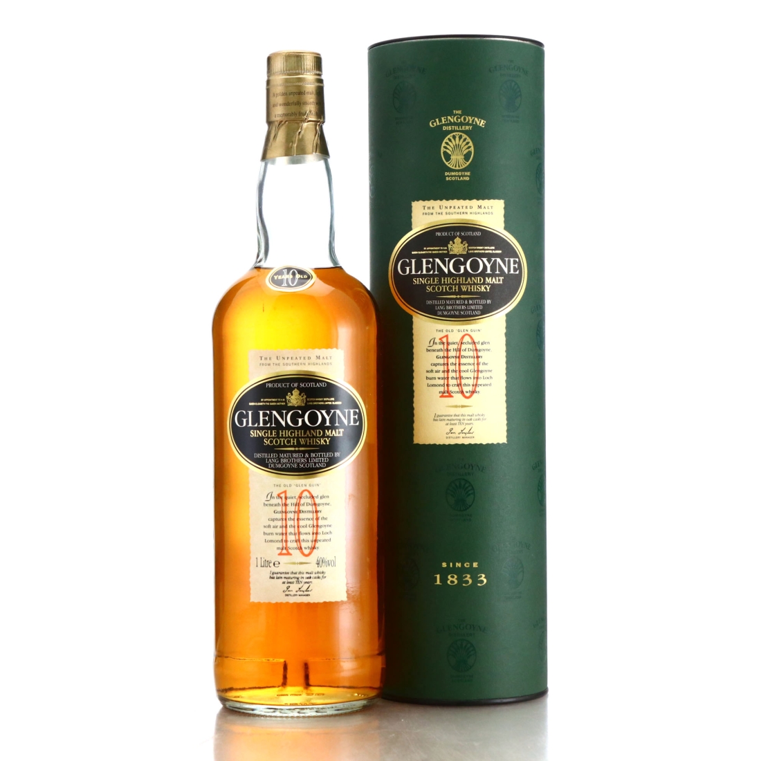 Glengoyne 10 Year Old 1 Litre pre-2006