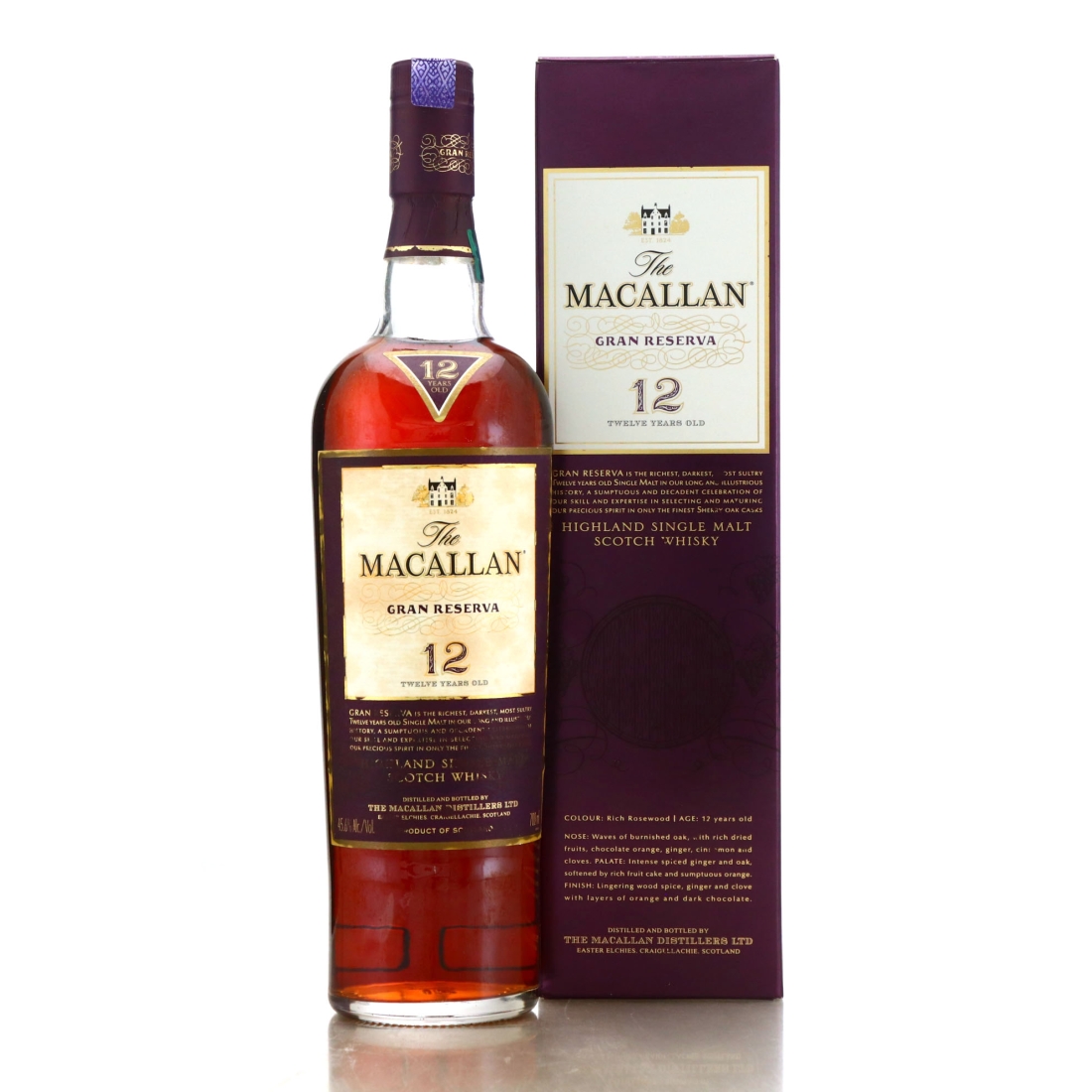 Macallan 12 Year Old Gran Reserva