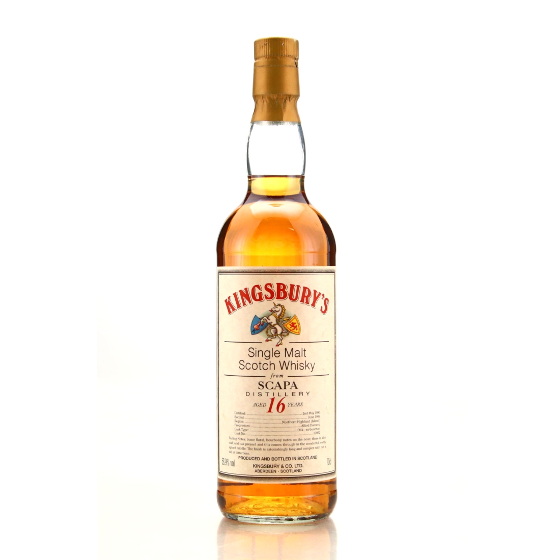 Scapa 1980 Kingsbury 16 Year Old #12092