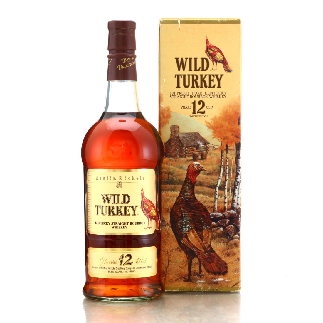 Wild Turkey 12 Year Old 101 Proof 1996