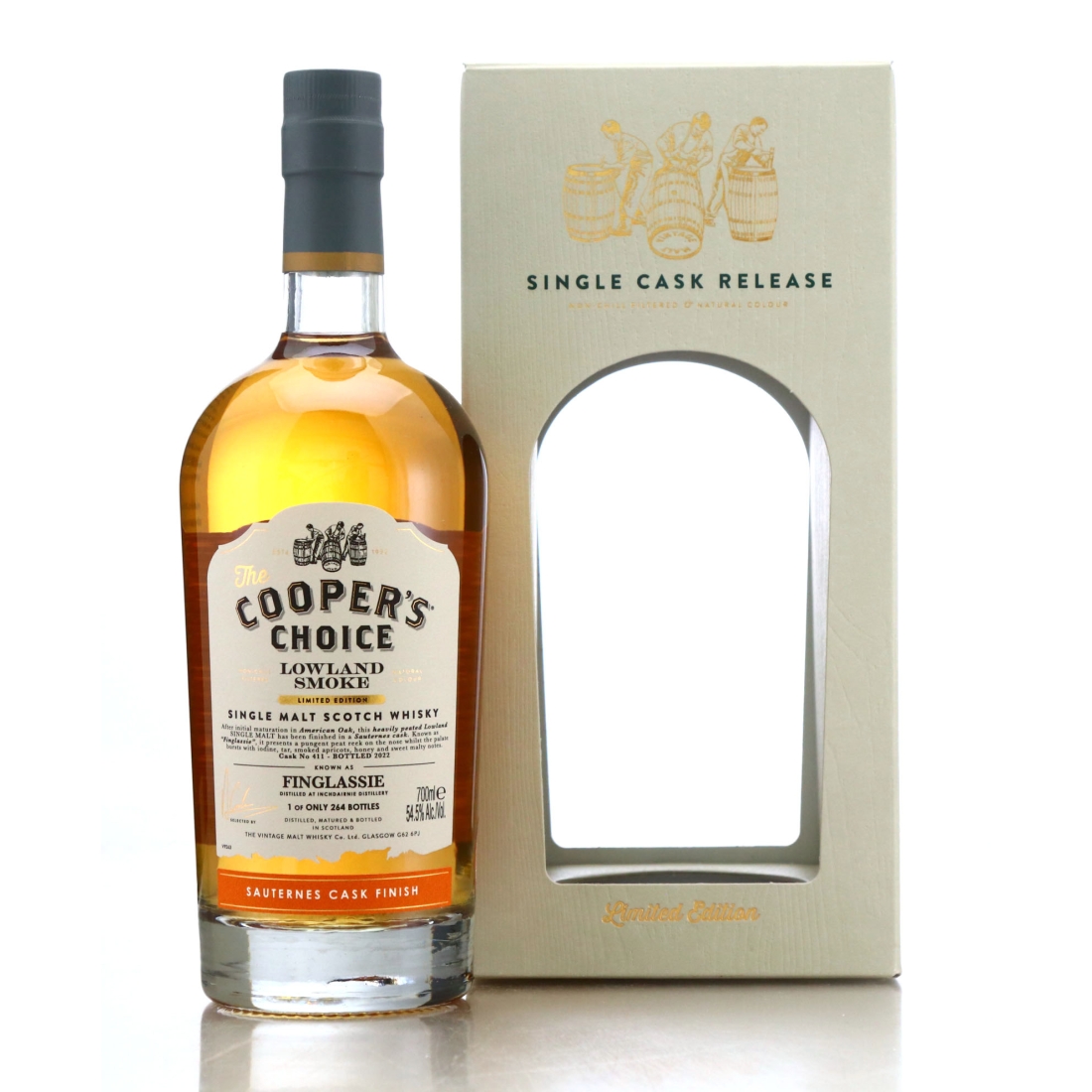 Finglassie Cooper's Choice Sauternes Cask Finish