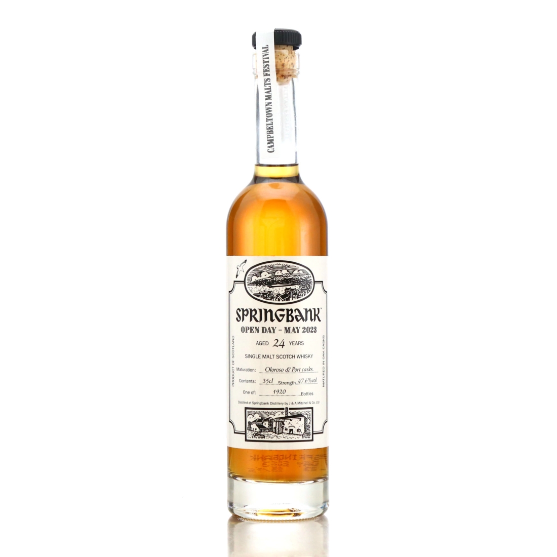 Springbank 24 Year Old Oloroso and Port Cask 35cl / Campbeltown Malts Festival 2023