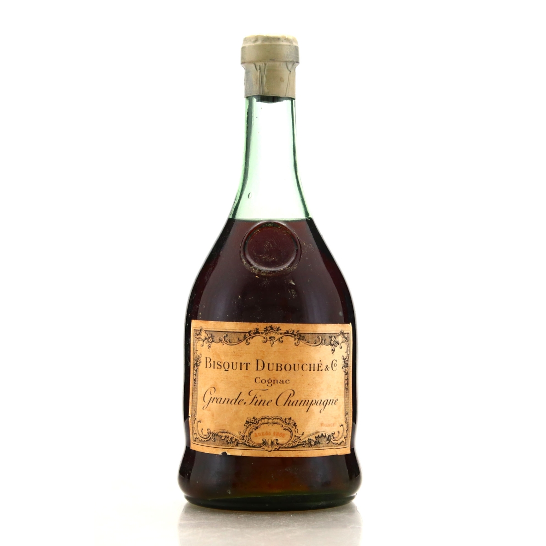 Bisquit Dubouche 1858 Grand Champagne Cognac 1930s