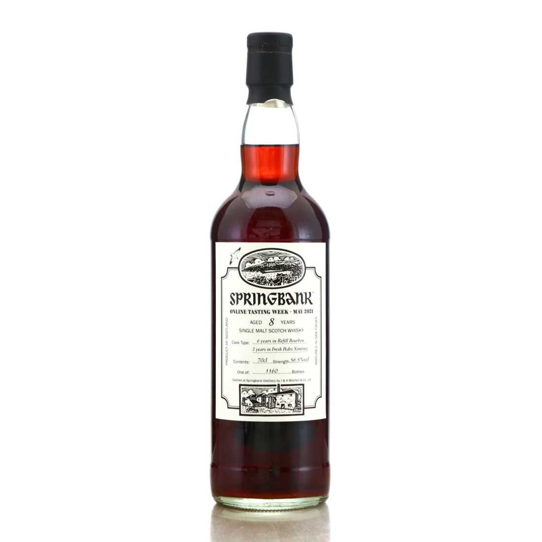 Springbank 8 Year Old Bourbon & PX Cask / Online Tasting Week 2021
