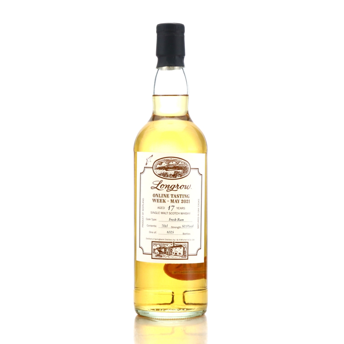 Longrow 17 Year Old Fresh Rum Casks / Online Tasting Week 2021