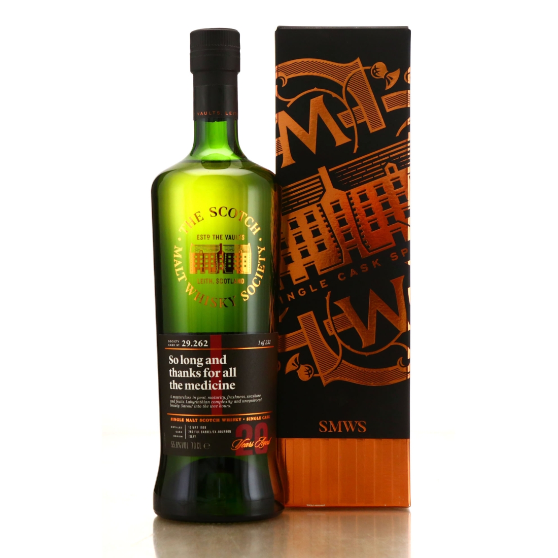 Laphroaig 1998 SMWS 20 Year Old 29.262