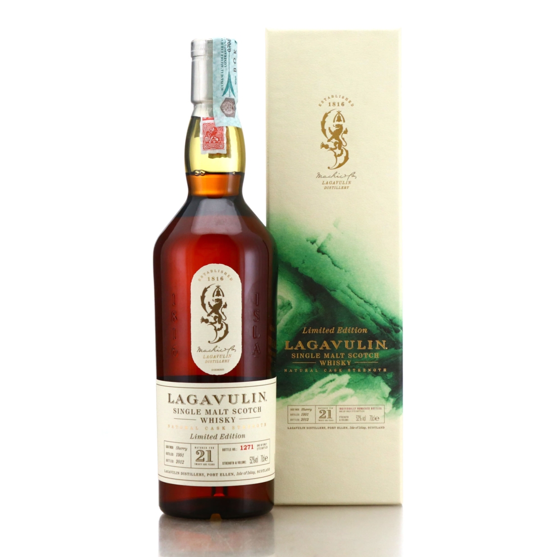 Lagavulin 1991 Cask Strength 21 Year Old