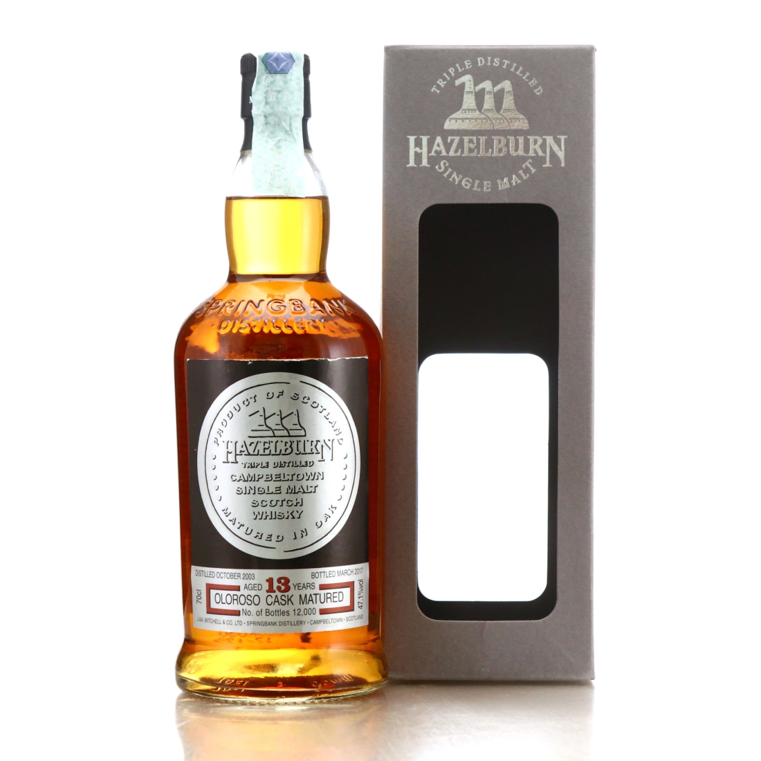 Hazelburn 2003 Oloroso Cask 13 Year Old