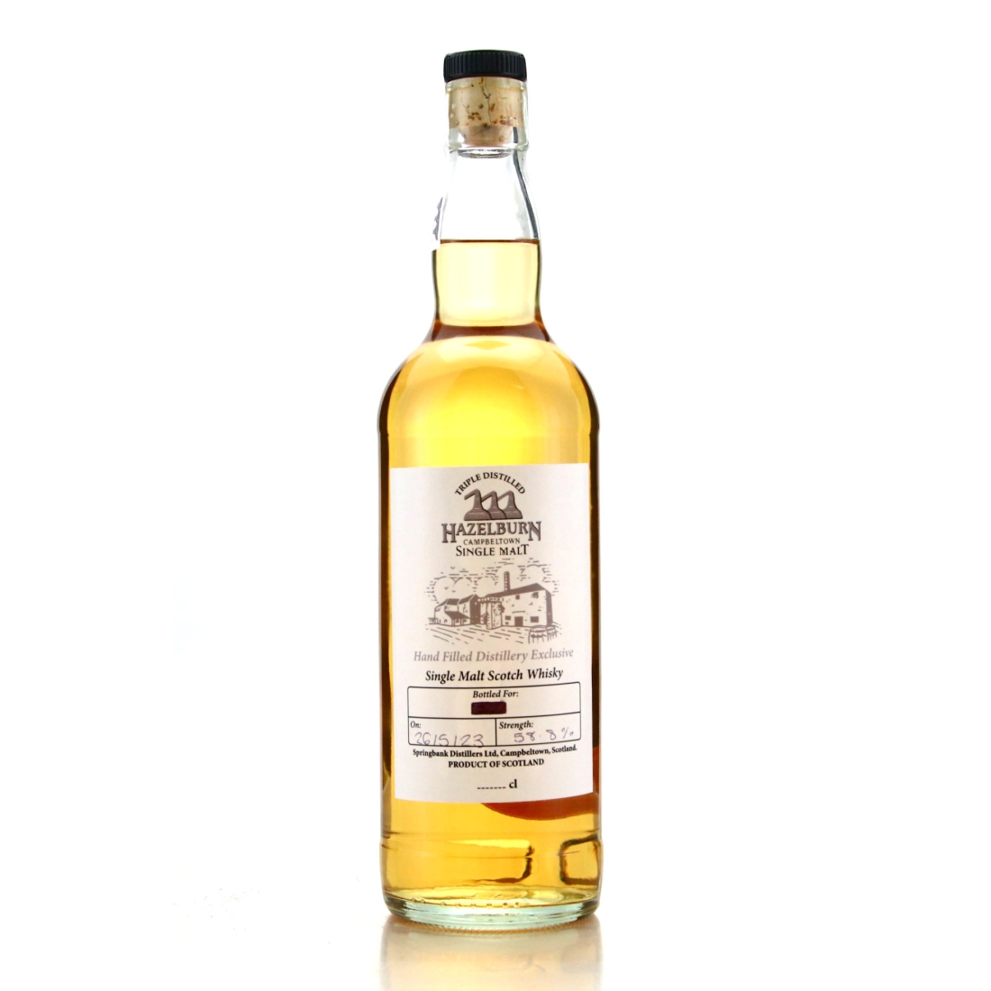 Hazelburn Hand Filled 2023